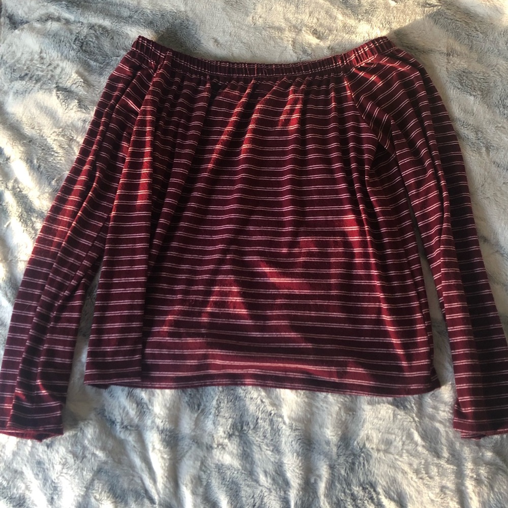 Off the shoulder shirt